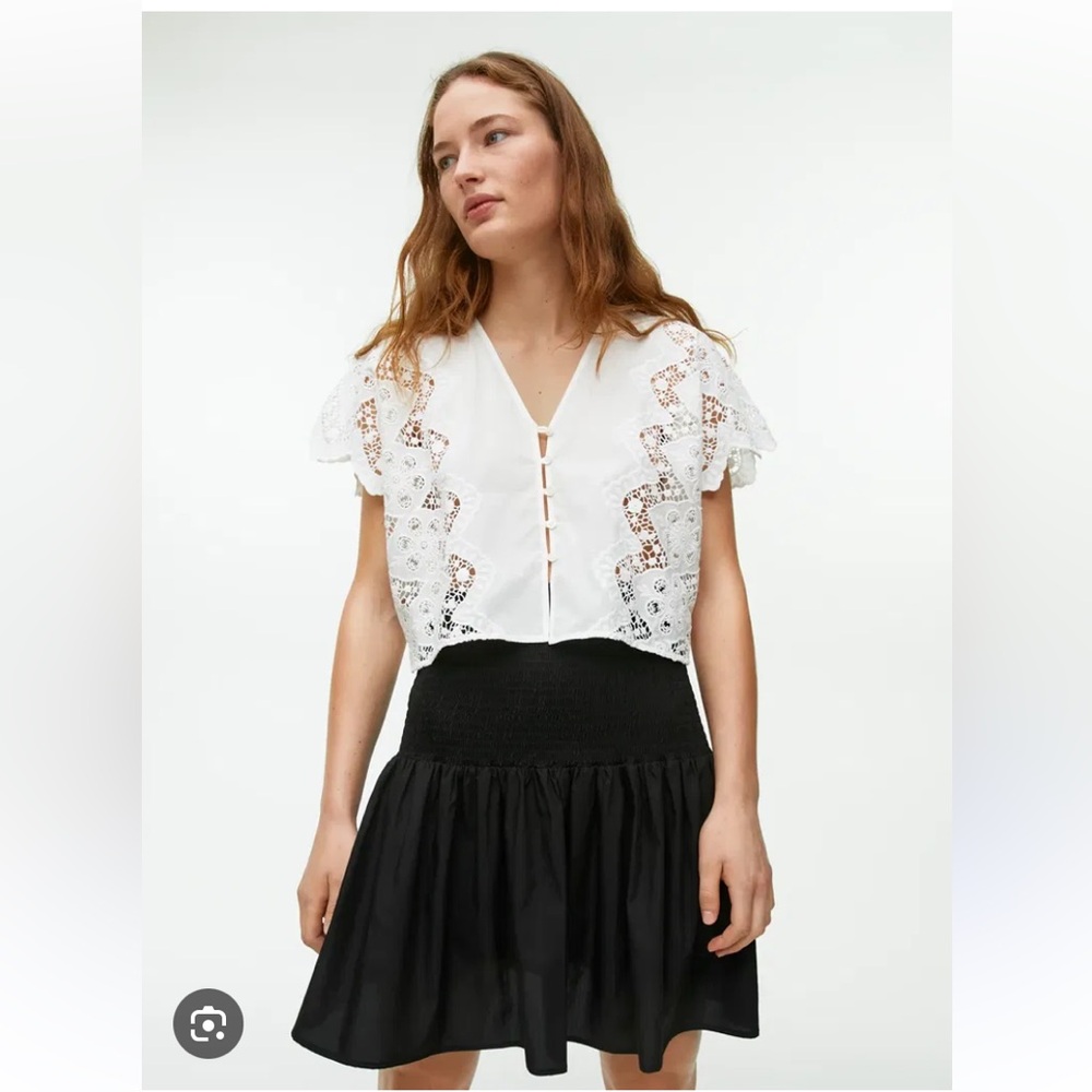 Arket mini smock skirt